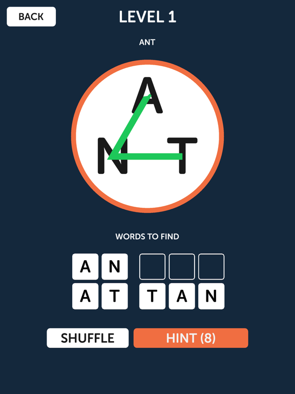Screenshot #4 pour Word Create - Fun Search Games