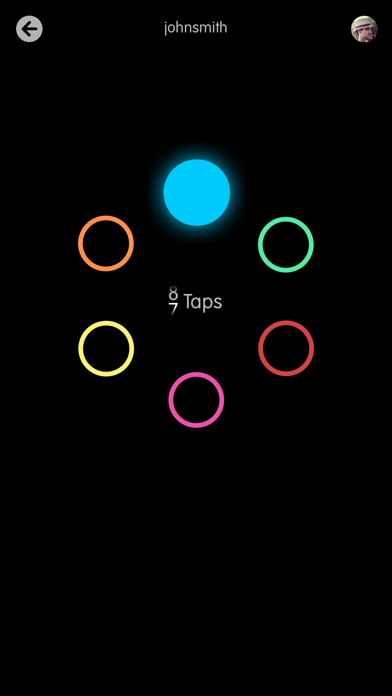 Circles Memory Game Screenshot