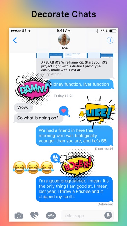 BOOM - Funny Comic Stickers screenshot-3