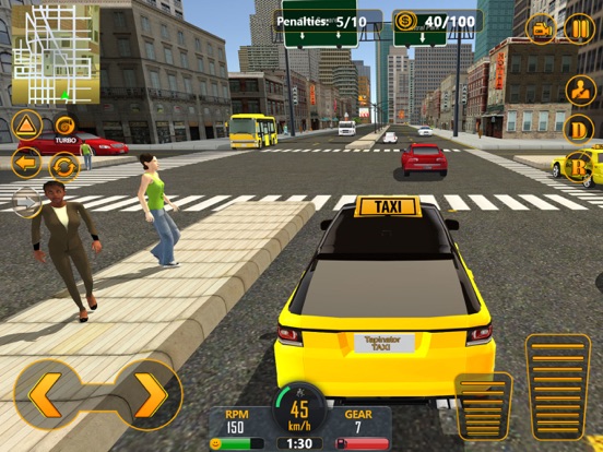 NYC Fastlane Taxi Driver iPad screenshot