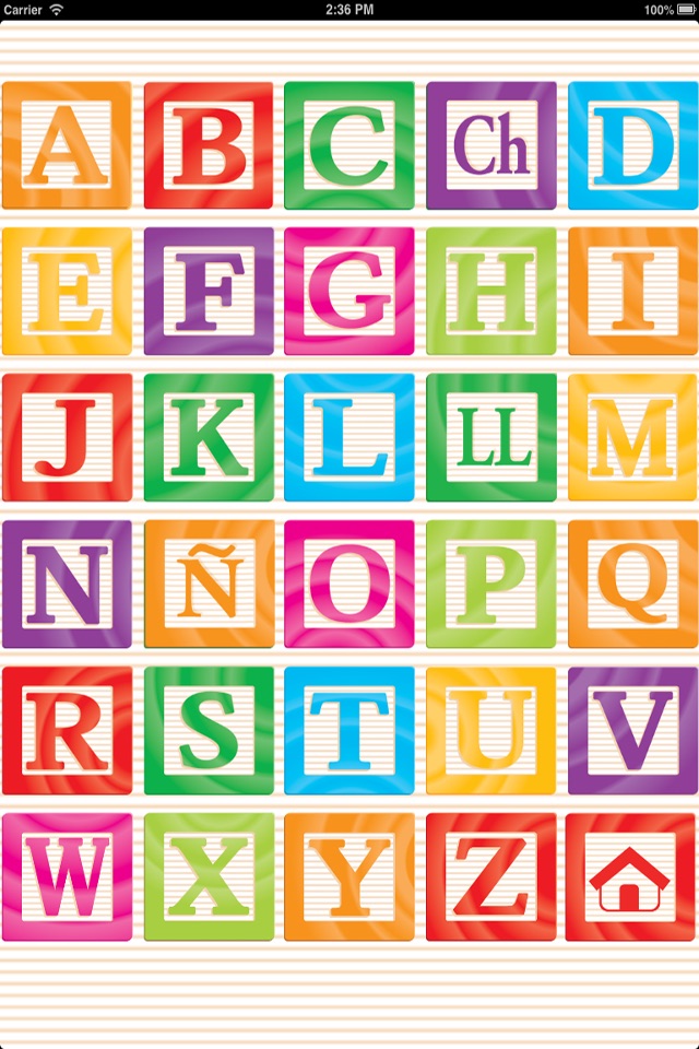 spanish letters and numbers screenshot 2