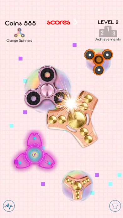 Screenshot #3 pour Fidget spinner - fight to kill time