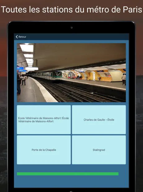 Métro Quiz - Paris