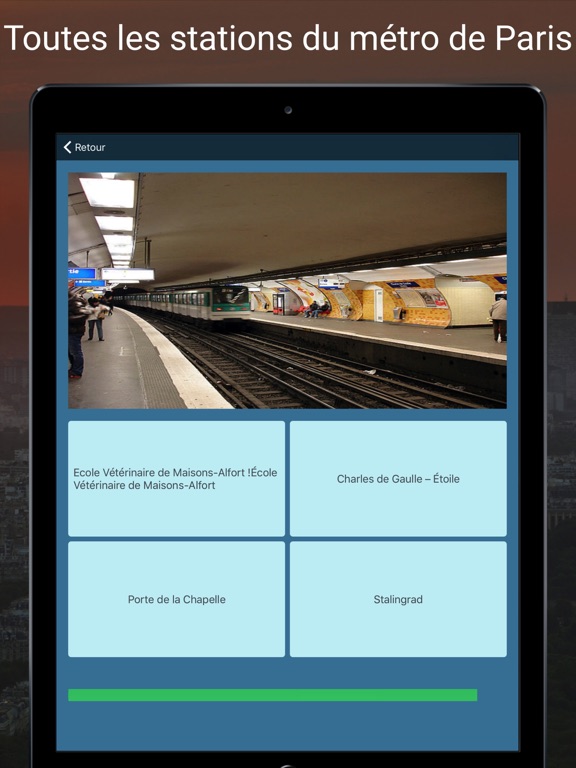 Screenshot #6 pour Métro Quiz - Paris