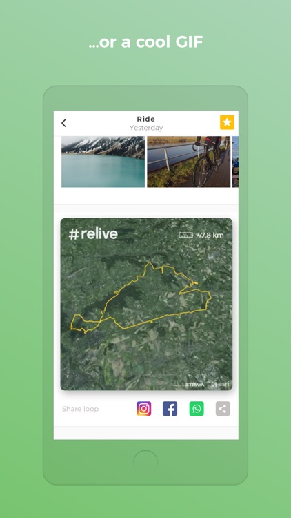 Relive Running & Cycling