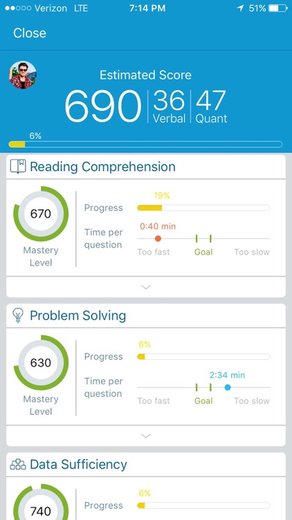 GMAT Prep by Ready4 screenshot-0