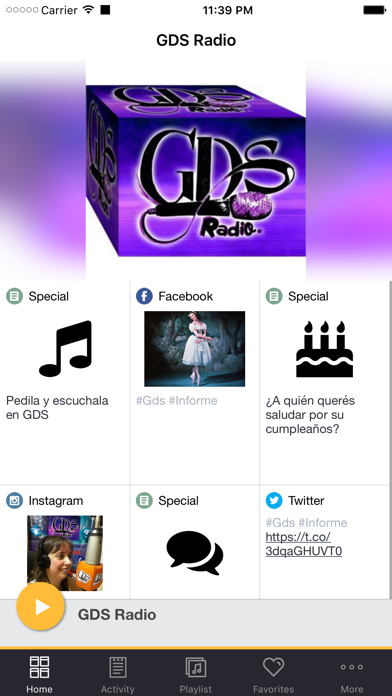 Screenshot #1 pour GDS Radio