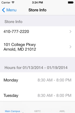 AACC Bookstore for iPhone screenshot 4