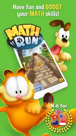 Game screenshot Garfield Math Run mod apk