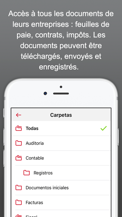 Screenshot #2 pour TAX - Portal de clientes