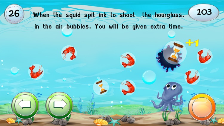 Squid Shooting Bubble Game