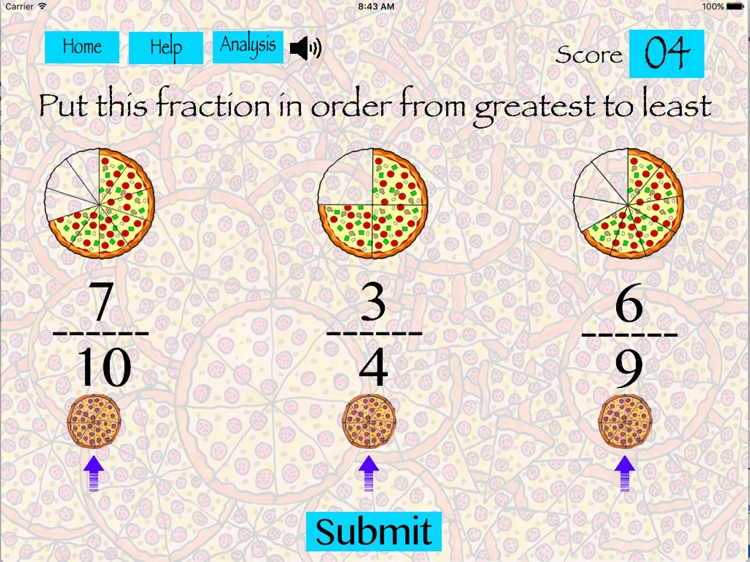 Order fractions