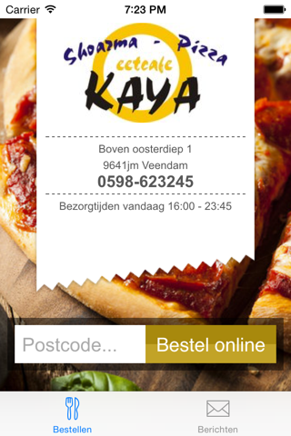 Kaya shoarma screenshot 2