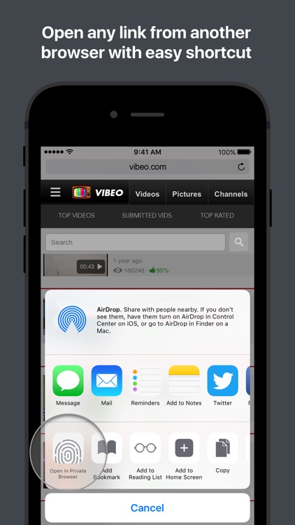 Secure Private Browser & File Manager screenshot-3