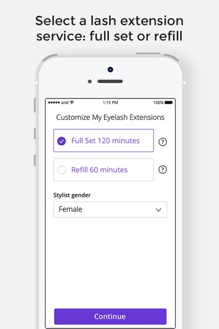 Eyelashr: In Home Eyelash Extensions On Demand screenshot 4