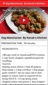 Indian Recipe screenshot #5 for iPhone