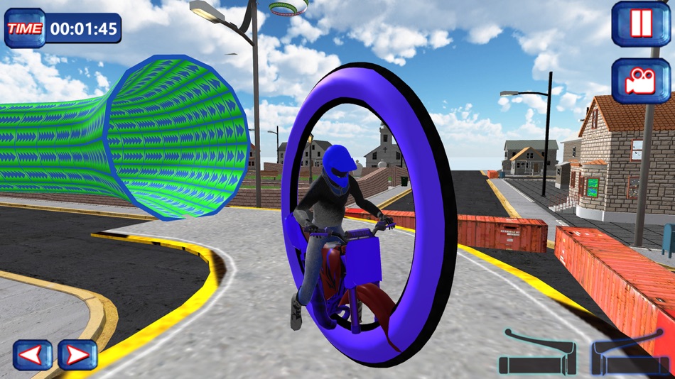 #3. Monowheel Stunts Simulator (iOS) Podle: Aqeel Anjum