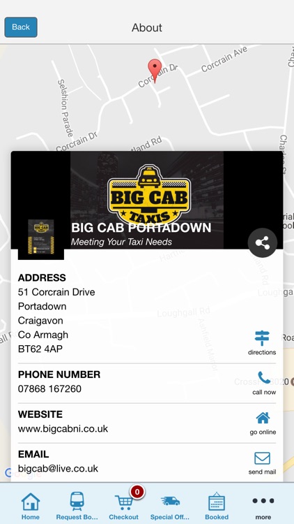 Big Cab Portadown screenshot-4
