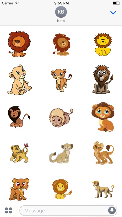LionMojis - Best Lion Emojis And Stickers