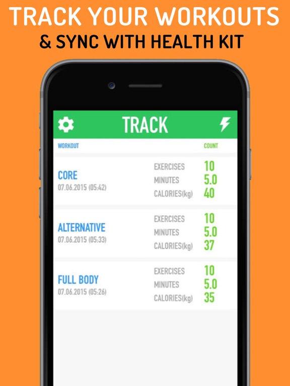 Screenshot #3 for 7 Minute Workout: Health, Fitness, Gym & Exercise