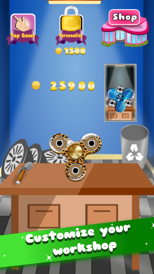 #3. Spinner Star - Surprise Fidget (iOS) Podle: Javier Del Alcazar Marti