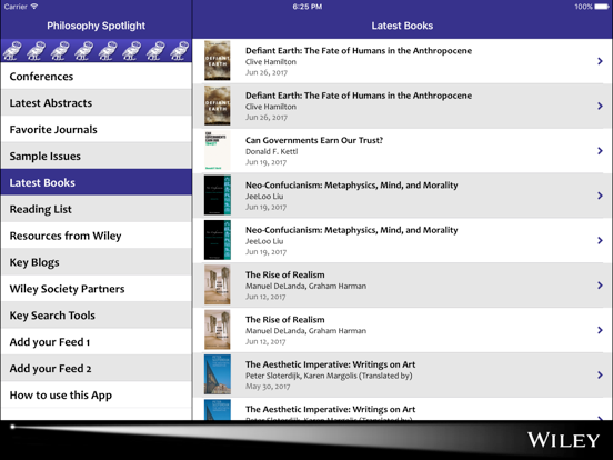 Philosophy Spotlight iPad screenshot