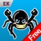 Emoji Kingdom 16 Free Spider Halloween Emoticon Animated for iOS 8