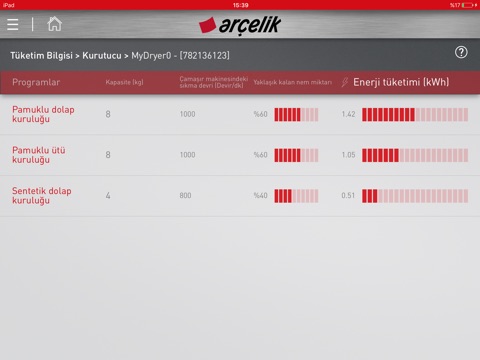 Arçelik HomeWhiz – 1st Generation for iPad screenshot 2