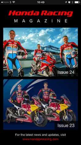 Game screenshot Honda Racing Magazine mod apk