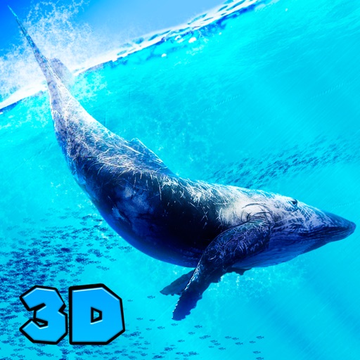 Blue Whale Survival Simulator 3D iOS App
