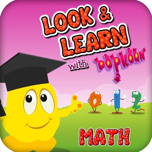 Look And Learn Math with Popkorn : Beginner Level icon