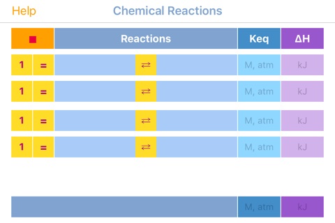 Chemical Reactions screenshot 2