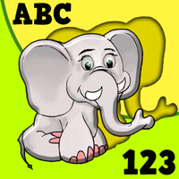 Kids shape puzzle animals alphabet and colors