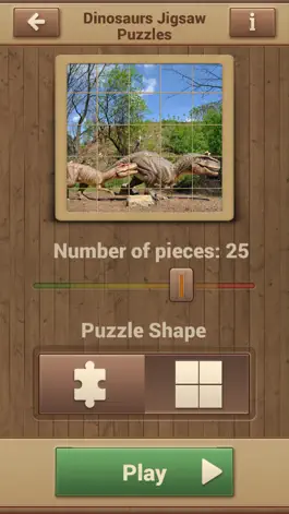 Game screenshot Dinosaurs Jigsaw Puzzles - Fun Games hack