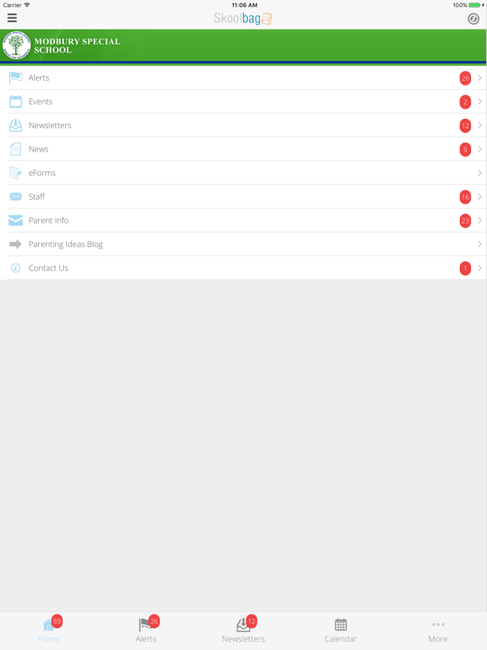 Modbury Special School - Skoolbag