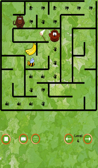 Screenshot #2 pour Singe Jungle Labyrinthe