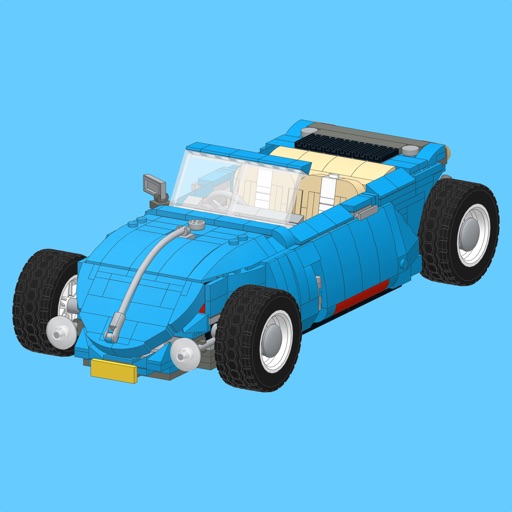 VW Beetle Hot Rod for LEGO 10252 Set iOS App