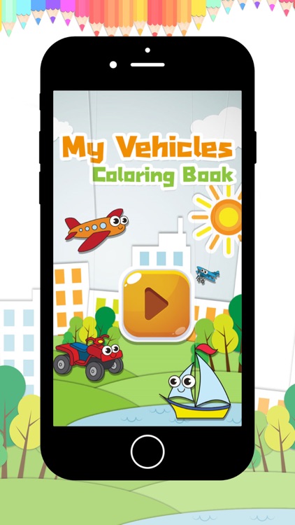 My Vehicles Coloring book screenshot-3