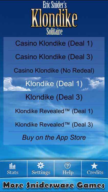 Eric's Klondike Solitaire Lite screenshot-4
