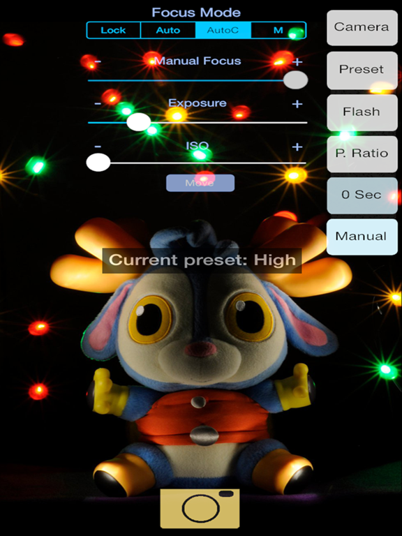 Screenshot #4 pour M-Camera Lite - Manual Control Camera