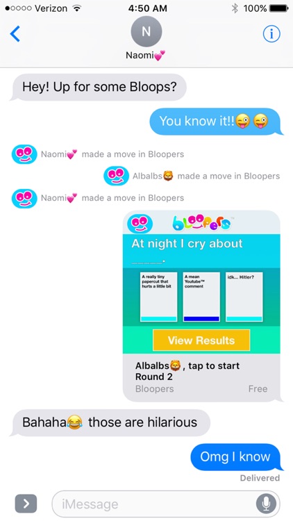 Bloopers - A card game of LOL vs OMG screenshot-4