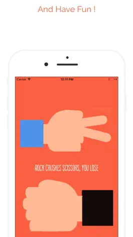 Game screenshot Rock Paper Scissors — with extension for iMessage hack