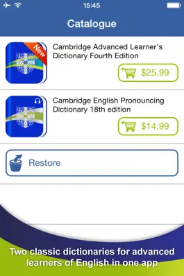 Game screenshot Cambridge English Dictionary mod apk