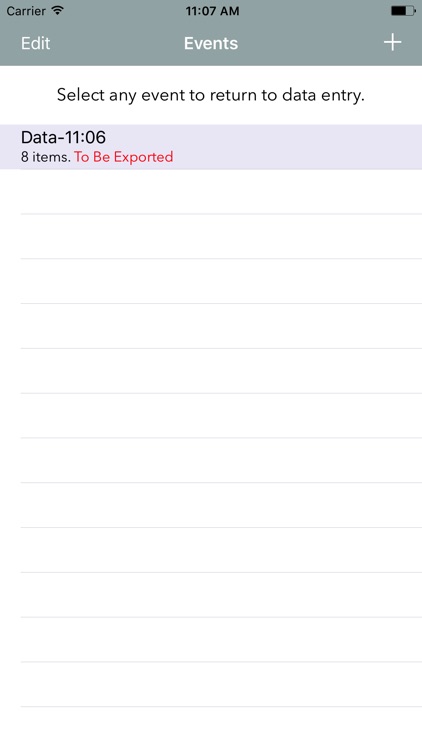 Timestamped Field Data