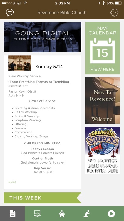 Reverence Bible Church