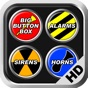 Big Button Box: Alarms, Sirens & Horns HD - sounds app download