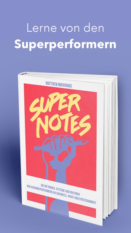 Supernotes - Matthew Mockridge