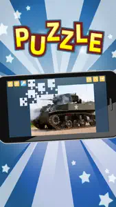 Military Tank Jigsaw Puzzles HD screenshot #3 for iPhone