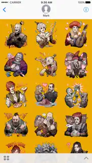 the witcher stickers iphone screenshot 1