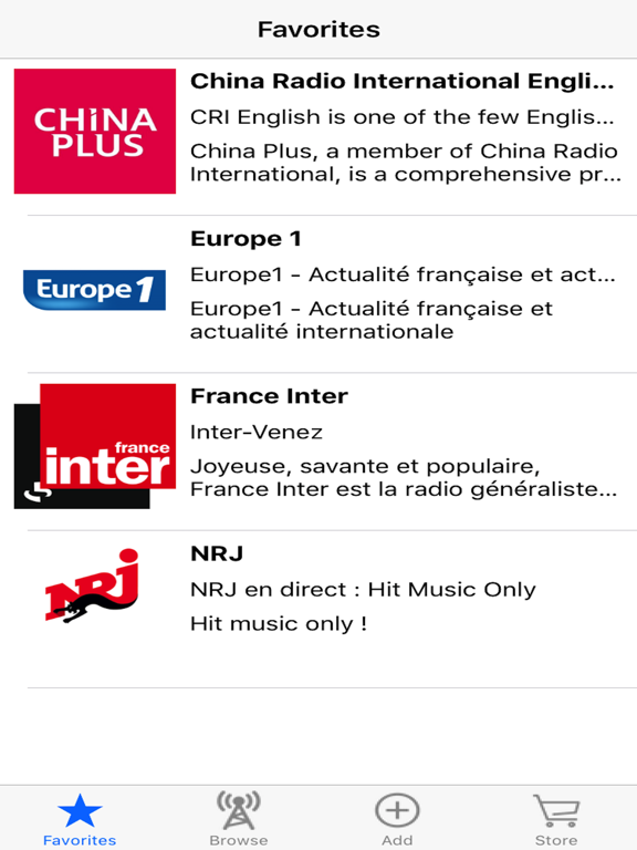 Screenshot #6 pour Live Internet Radio Tuner